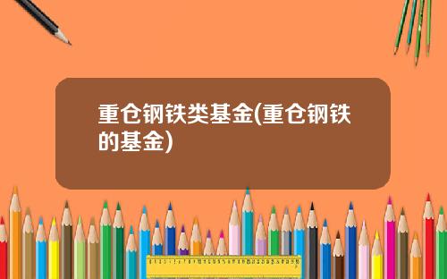 重仓钢铁类基金(重仓钢铁的基金)