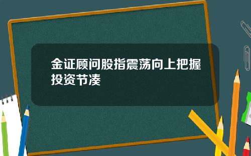 金证顾问股指震荡向上把握投资节凑