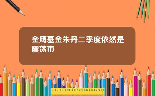 金鹰基金朱丹二季度依然是震荡市