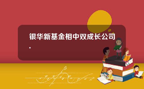银华新基金相中双成长公司.