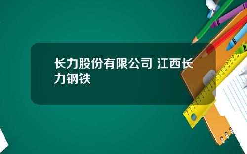 长力股份有限公司 江西长力钢铁
