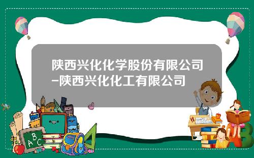 陕西兴化化学股份有限公司-陕西兴化化工有限公司