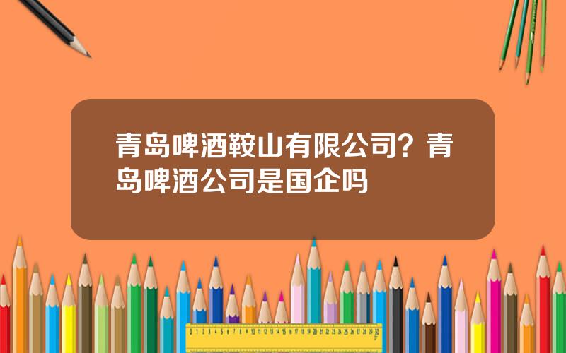 青岛啤酒鞍山有限公司？青岛啤酒公司是国企吗